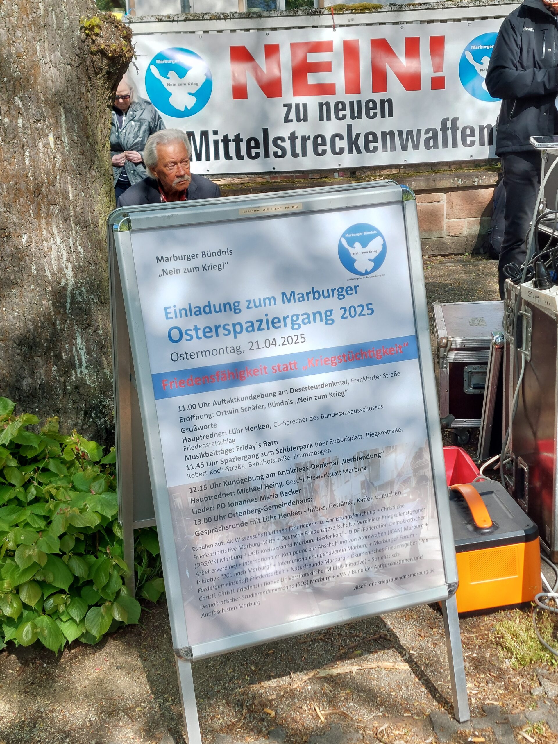 Ostermarsch 2025 in Marburg
