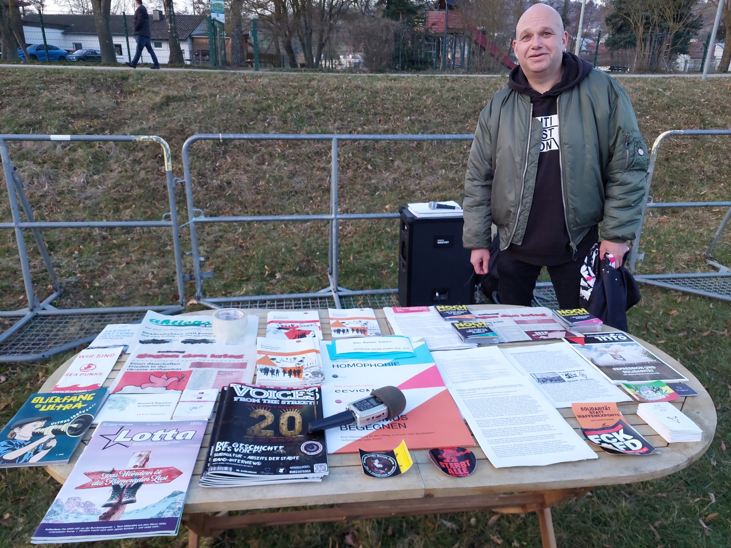 Kein ruhiges Hinterland