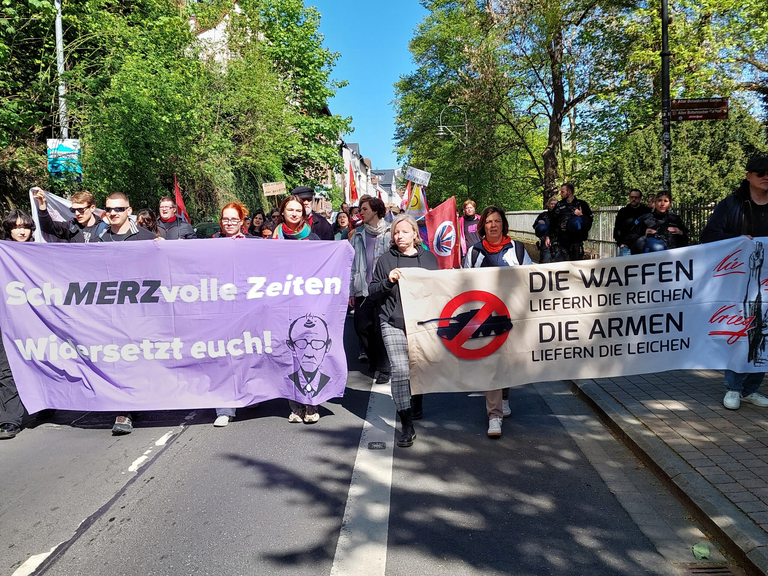 Ist die Linke zurück? Massenhafte Sozialproteste in Marburg